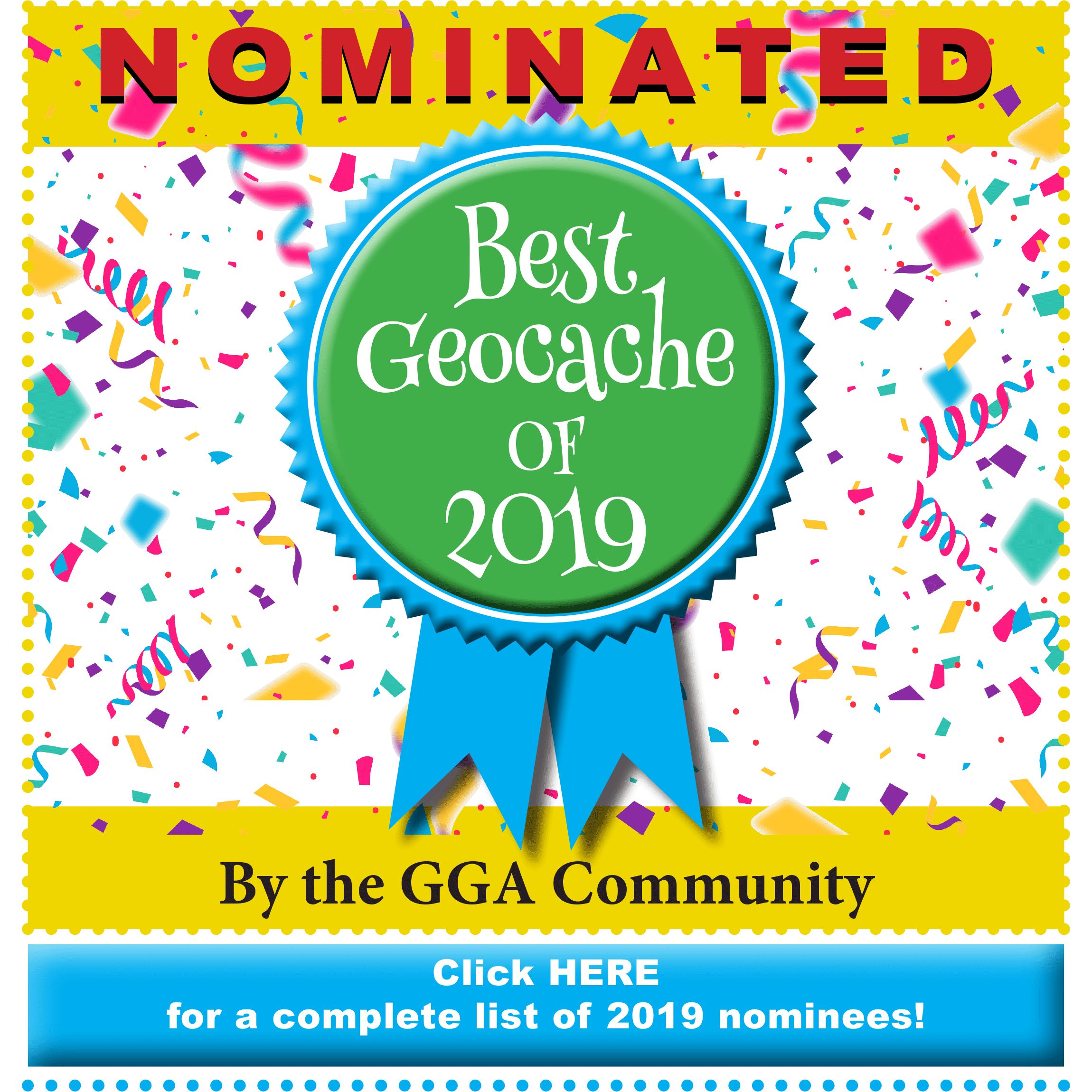 2019 Nominated Geocaches